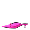 BALENCIAGA KNIFE MULES ROSE FUCHSIA