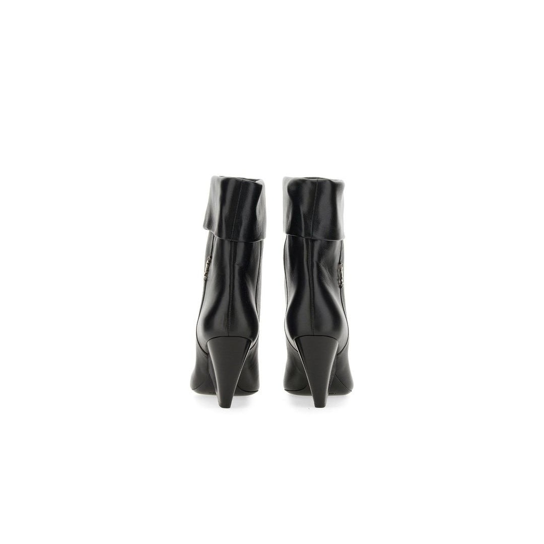 SAINT LAURENT ANKLE BOOT NIKI BLACK