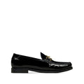 SAINT LAURENT LE LOAFER SOFT PATENT LEATHER LOAFERS BLACK