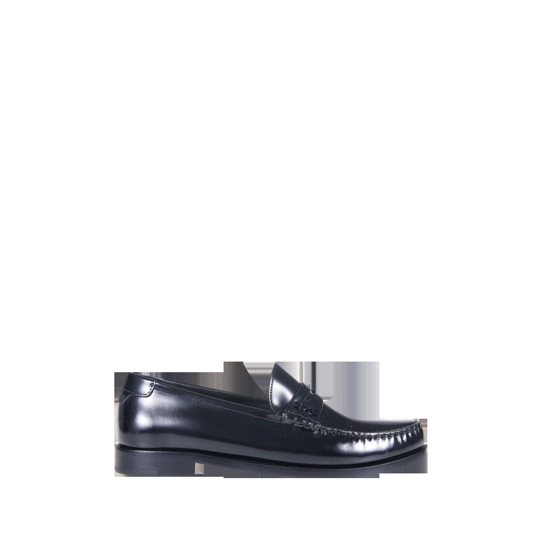 SAINT LAURENT LE LOAFER MOCASSINS BLACK