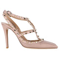 VALENTINO GARAVANI ROCKSTUD PUMPS NUDE