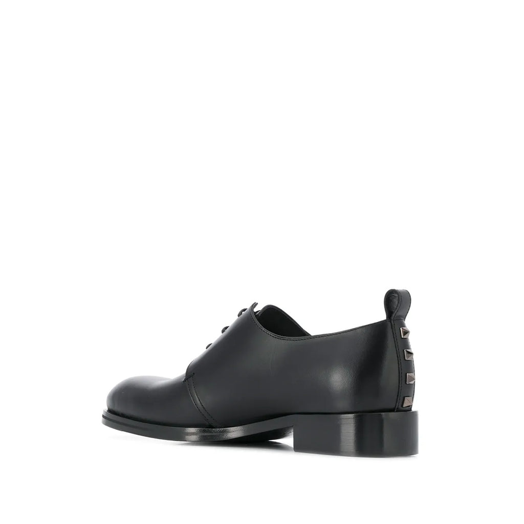 VALENTINO GARAVANI ROCKSTUD COURT SHOES BLACK