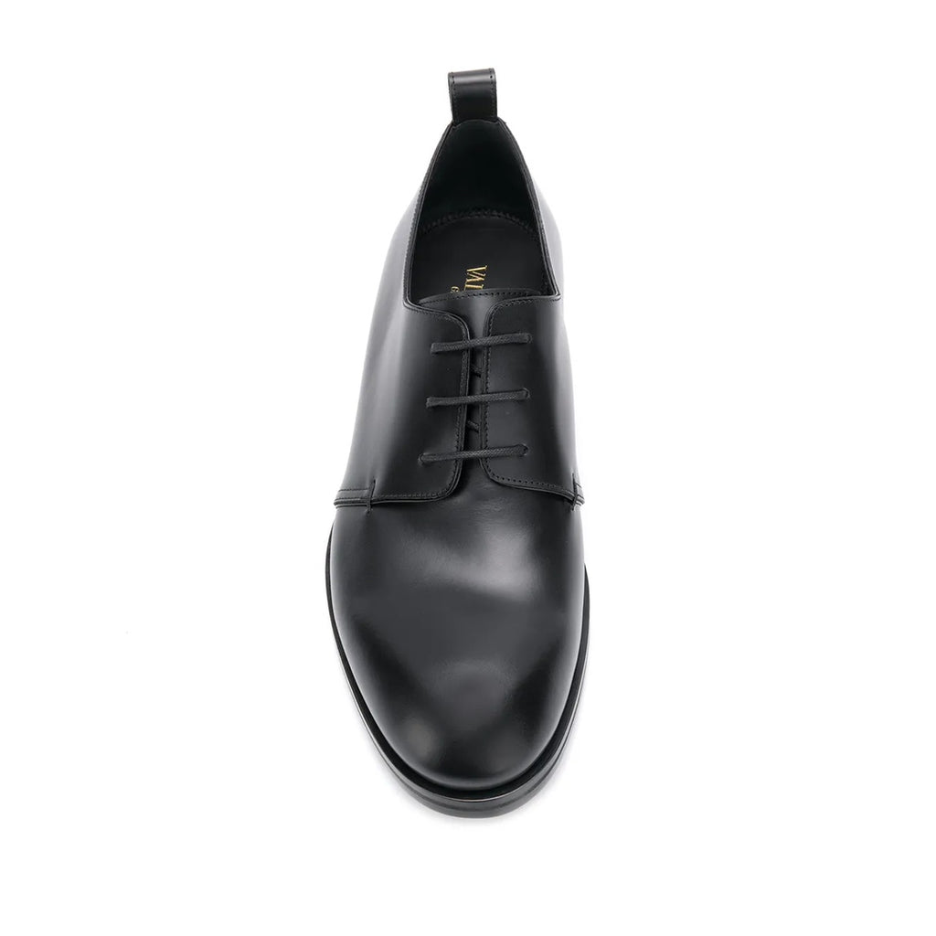 VALENTINO GARAVANI ROCKSTUD COURT SHOES BLACK