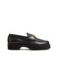 VALENTINO GARAVANI VLOGO SIGNATURE BUFFALO LOAFER BLACK