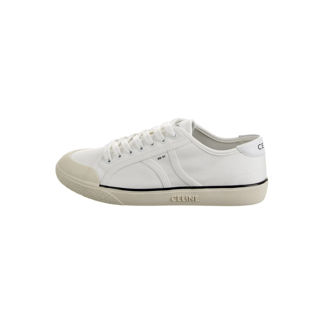 CELINE TRIOMPHE CANVAS SNEAKERS WHITE