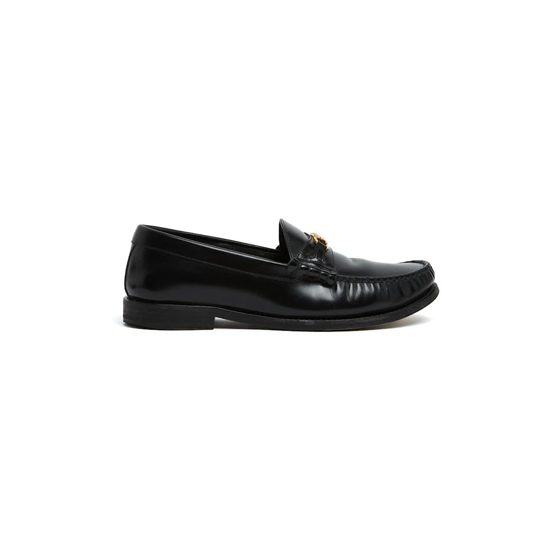 CELINE MOCCASIN TRIOMPHE LUCO BLACK