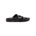 LOEWE EASE BUCKLE LEATHER SANDALS