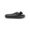 LOEWE SCULPTURAL ANAGRAM SANDALS DARK BROWN