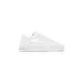 MIU MIU PATENT CRYSTAL LOW TOP PLATFORM SNEAKER WHITE