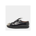 MIU MIU PATENT CRYSTAL SNEAKER BLACK