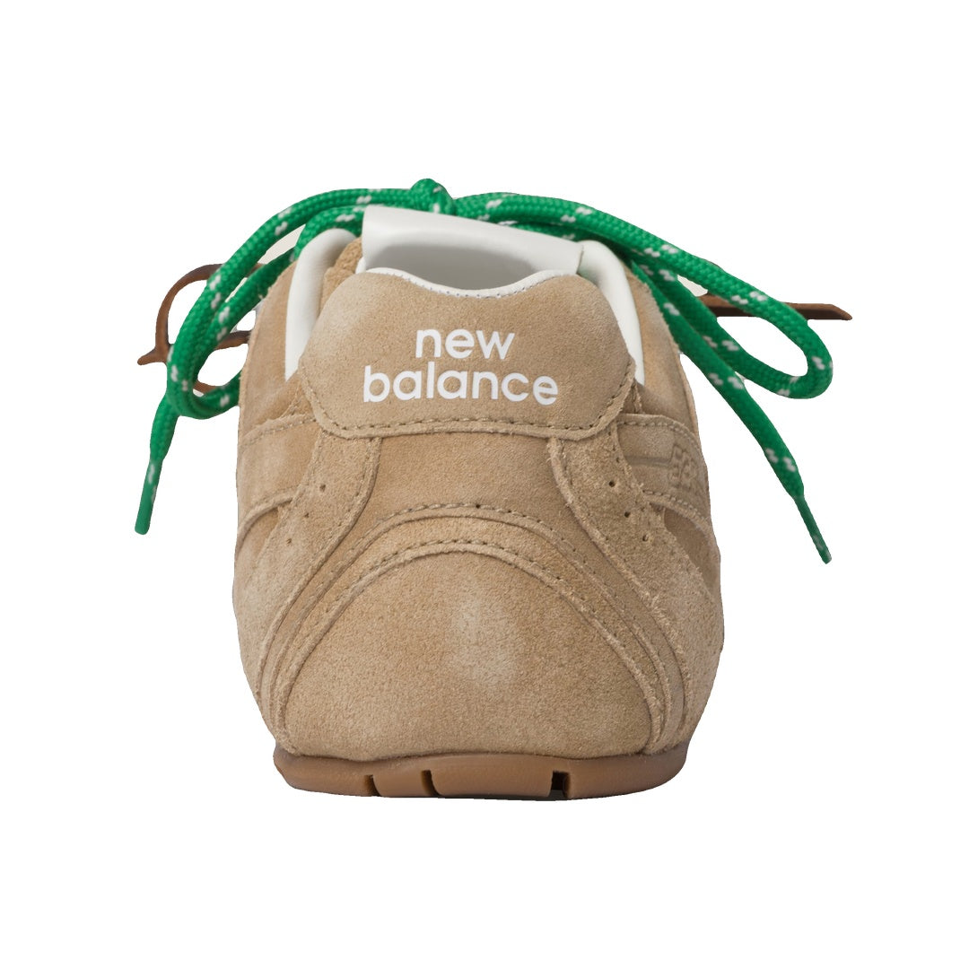 MIU MIU X NEW BALANCE SL SUEDE SNEAKER ECRU