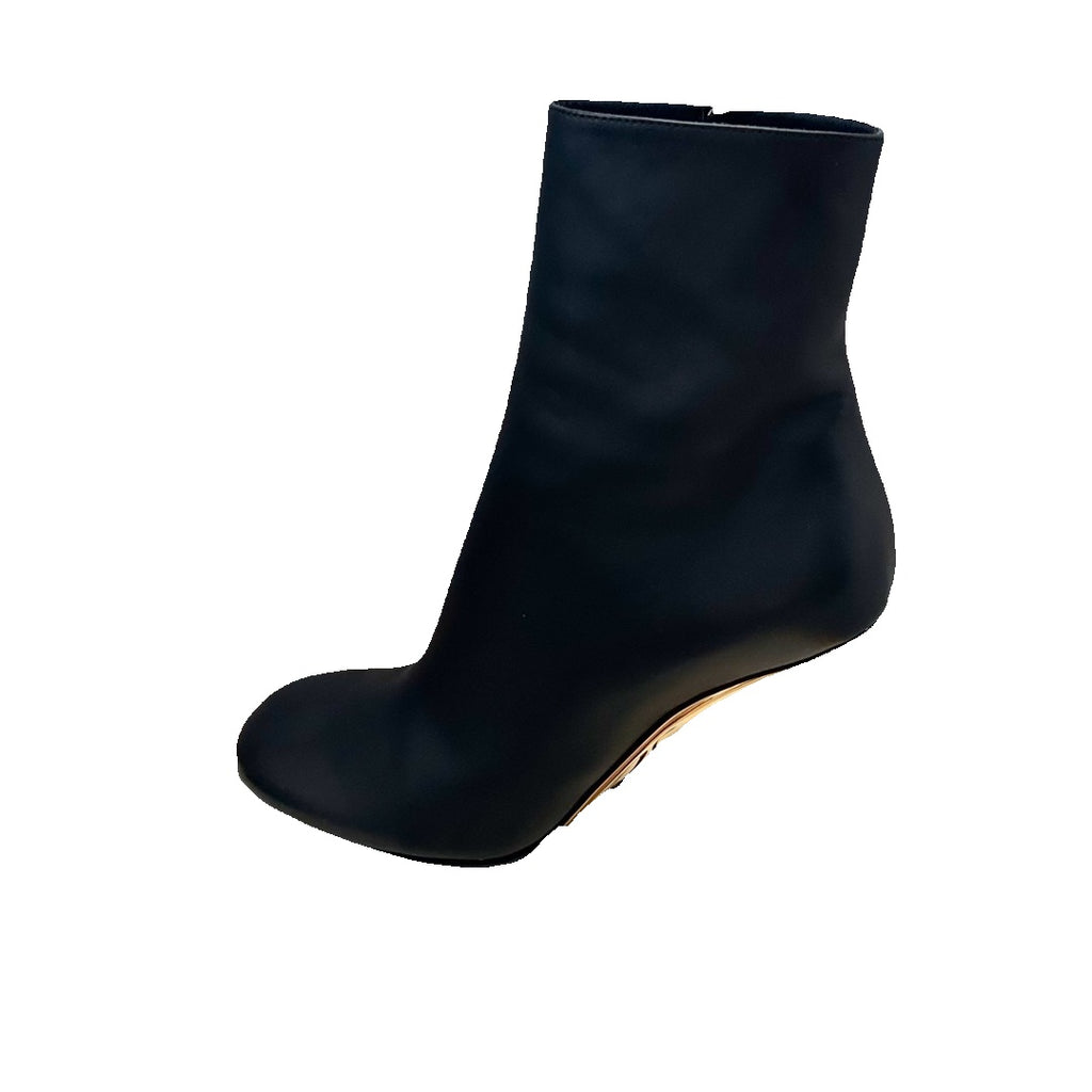 FENDI NAPPA FIRST 95MM ANKLE BOOT BLACK