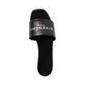 GIVENCHY JACQUARD 4G LOGO MULE SLIDE SANDAL BLACK