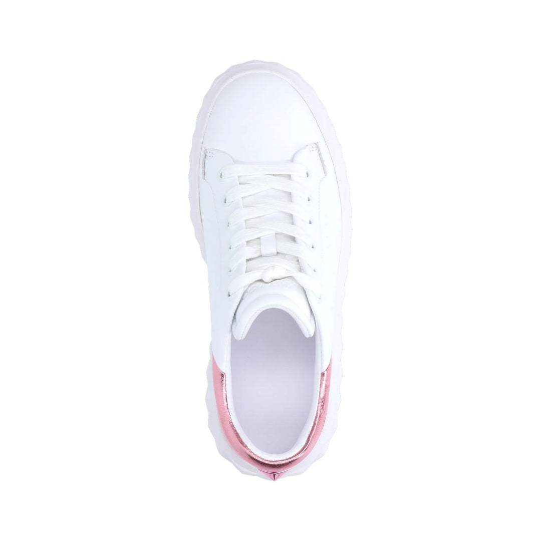 JIMMY CHOO DIAMOND LIGHT MAXI SNEAKERS PINK