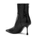 JIMMY CHOO CYCAS LEATHER BOOTS BLACK