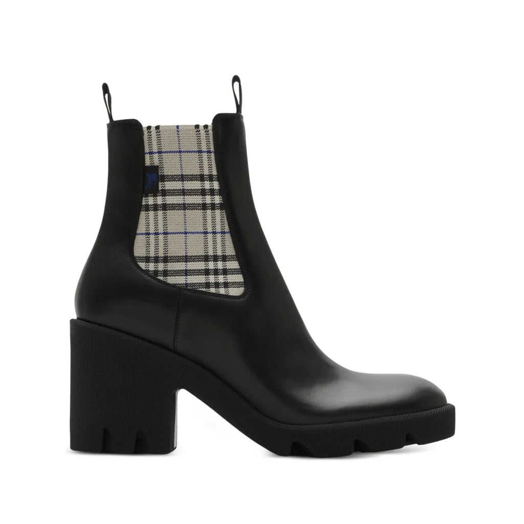 BURBERRY STRIDE EDEN CHELSEA BOOTS BLACK
