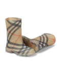 BURBERRY HOUSE CHECK RAIN BOOTS BEIGE
