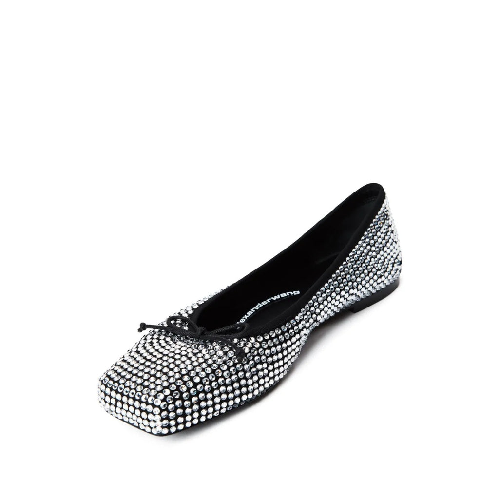 ALEXANDER WANG LINA DANCER BALLERINA FLAT NEUTRAL