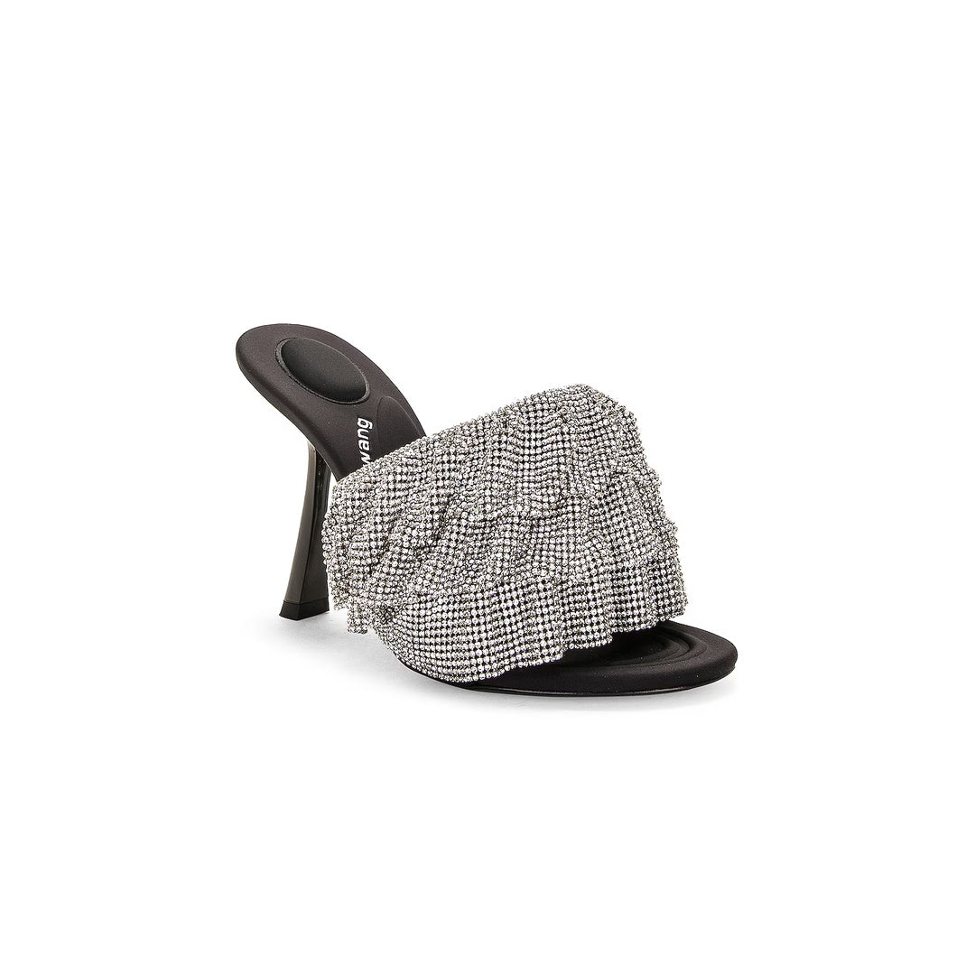 ALEXANDER WANG NALA EMBELLISHED SANDAL GRAY