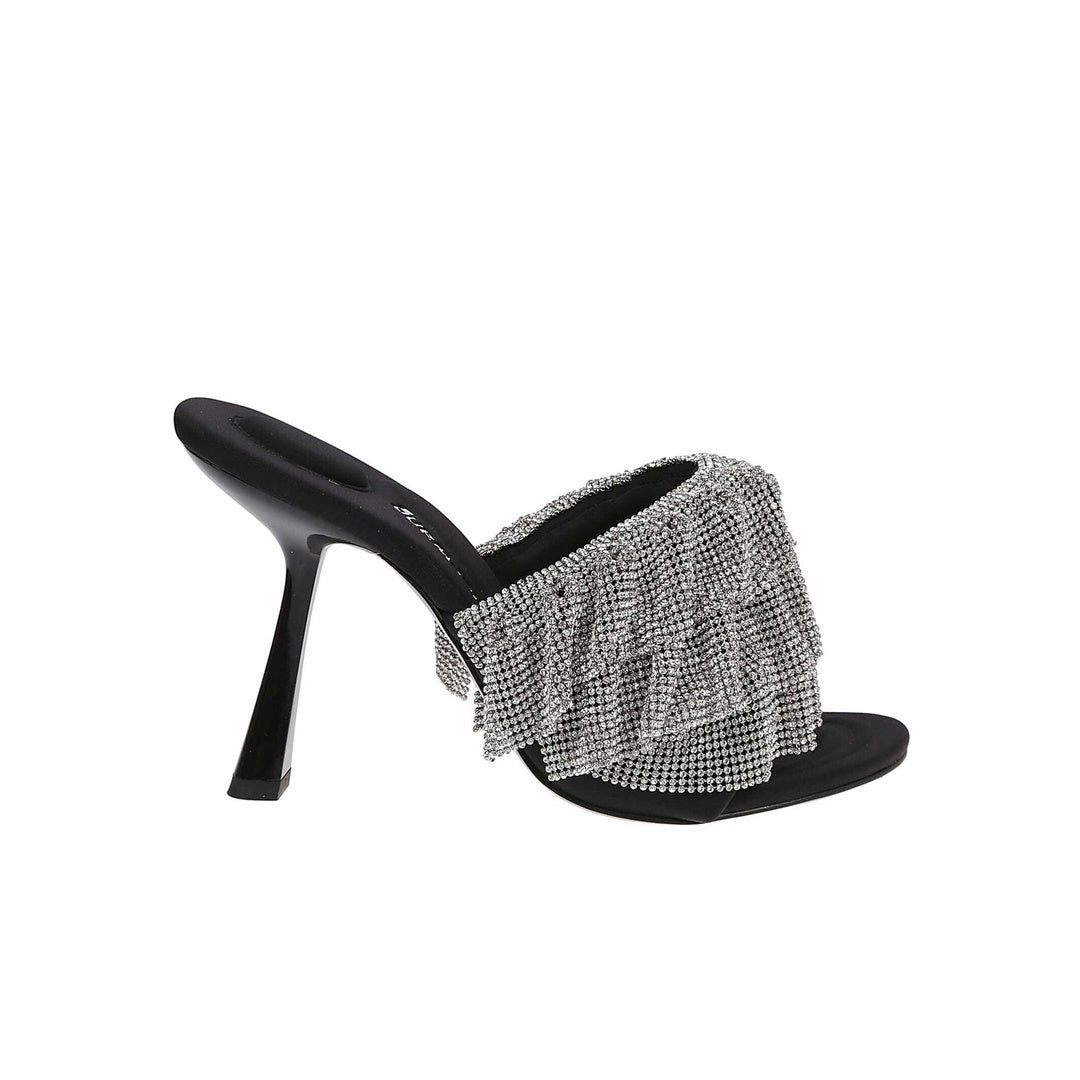 ALEXANDER WANG NALA EMBELLISHED SANDAL GRAY
