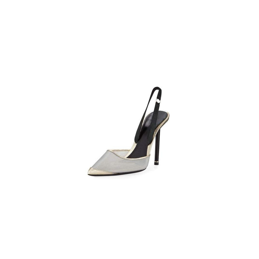 Alexander Wang Tia Slingback Pump Metallic