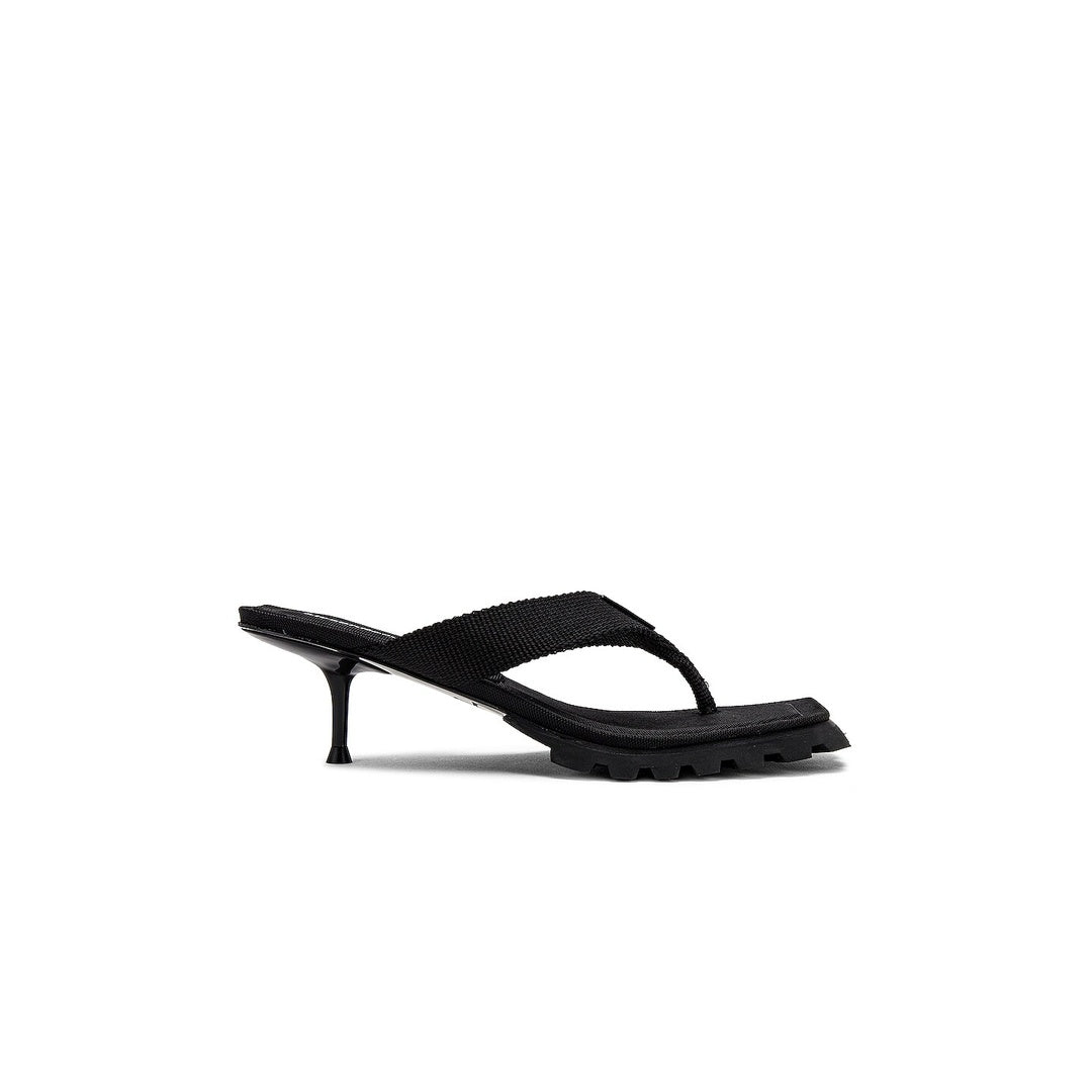ALEXANDER WANG GRIPHORIA LUG MULE BLACK