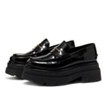 ALEXANDER WANG CARTER PLATFORM LOAFER BLACK