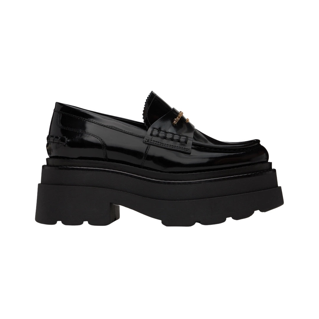 ALEXANDER WANG CARTER LUG SOLE LOAFER BLACK