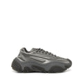 ALEXANDER WANG VORTEX METALLIC LOW-TOP SNEAKER GRAY