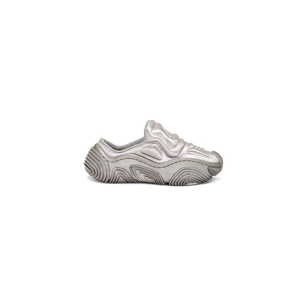 ALEXANDER WANG VORTEX METALLIC LOW-TOP SNEAKER GRAY