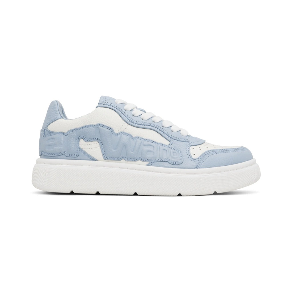 ALEXANDER WANG LOGO EMBOSSED PUFF CHUNKY SNEAKER BLUE