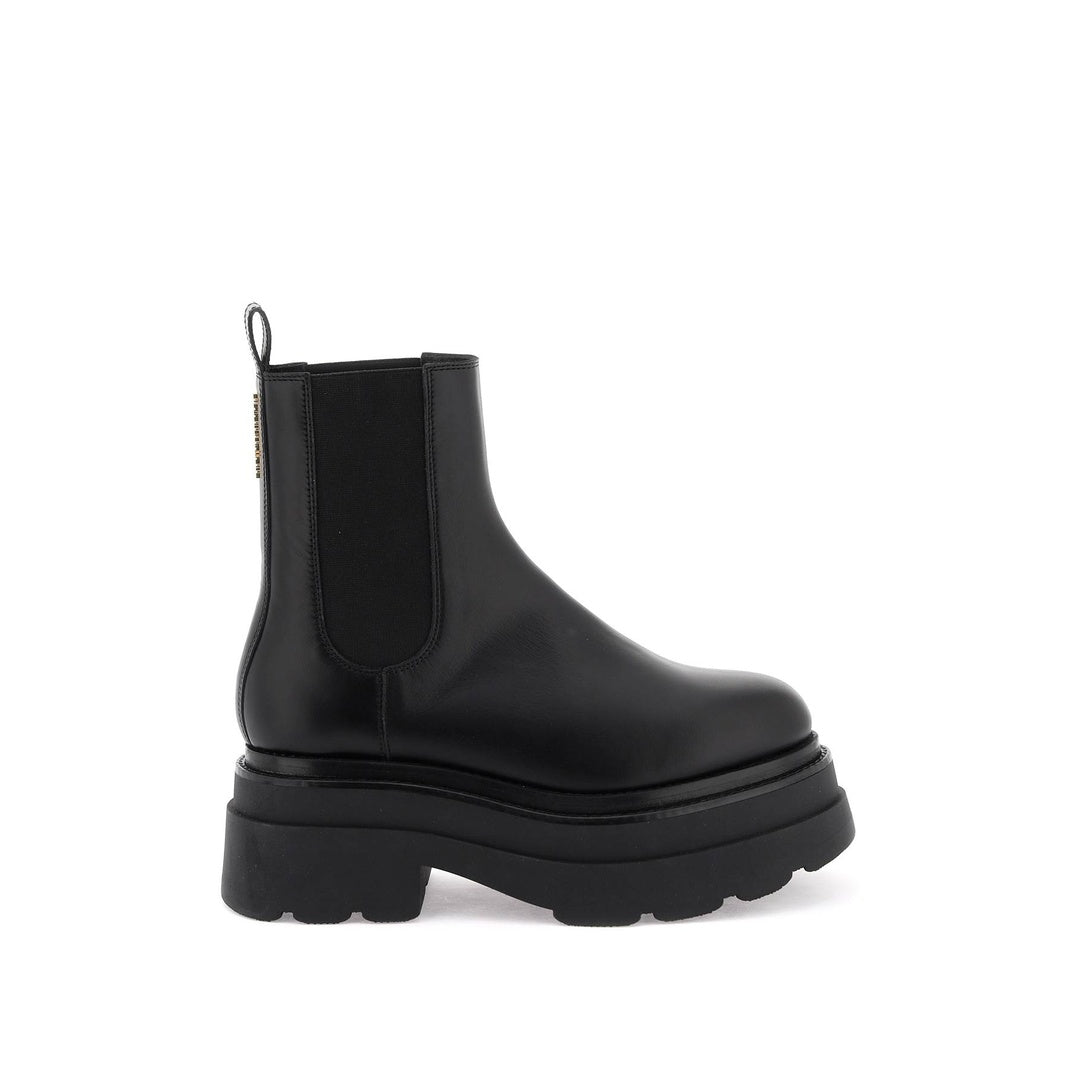 ALEXANDER WANG CARTER CHELSEA RAIN BOOT BLACK