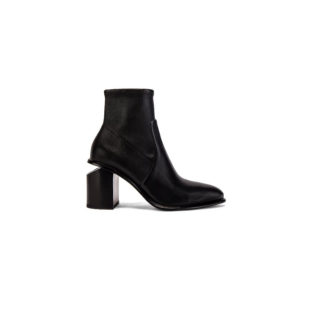 ALEXANDER WANG FEI SHORT STRETCH BOOTIE BLACK