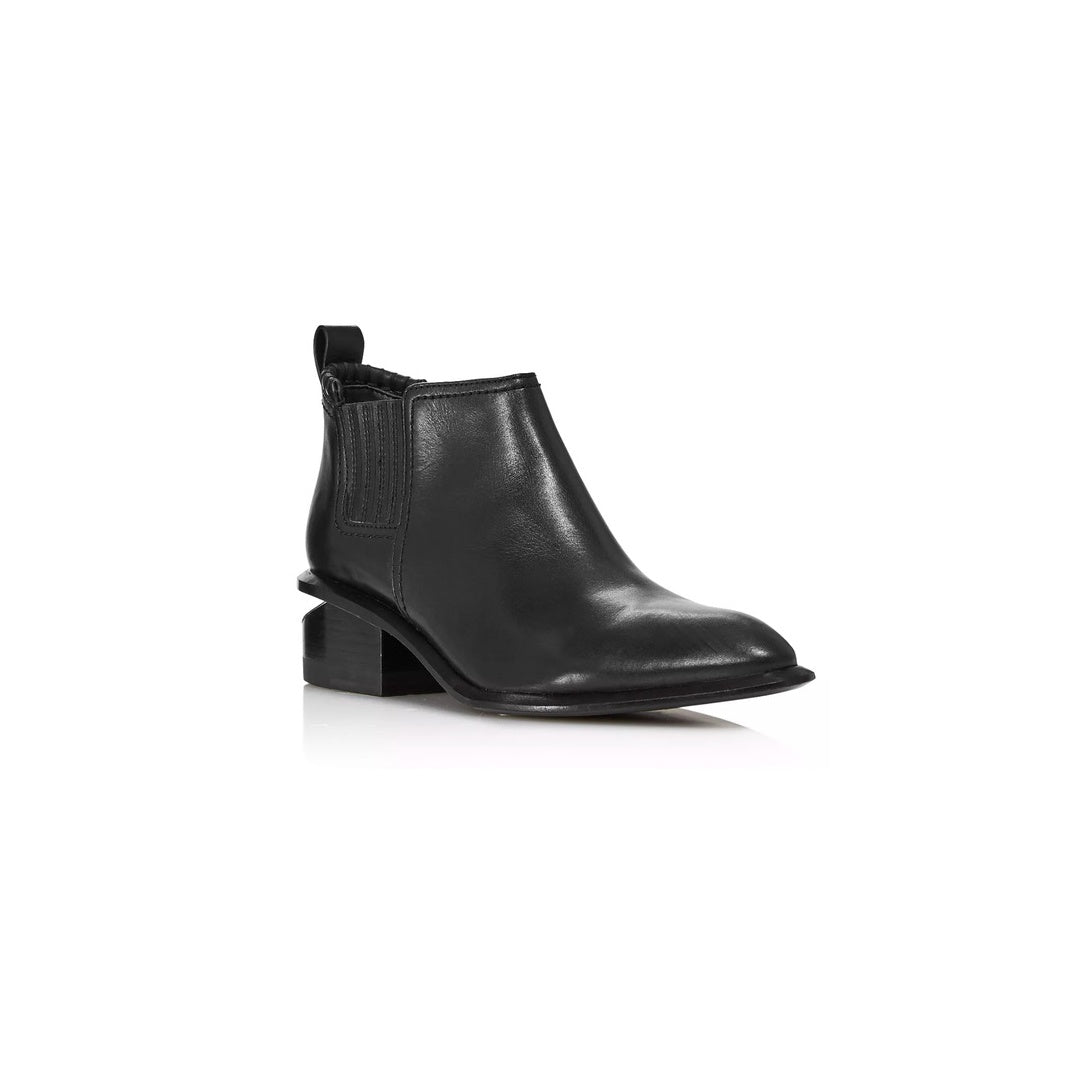 ALEXANDER WANG KORI CUTOUT ANKLE BOOT BLACK
