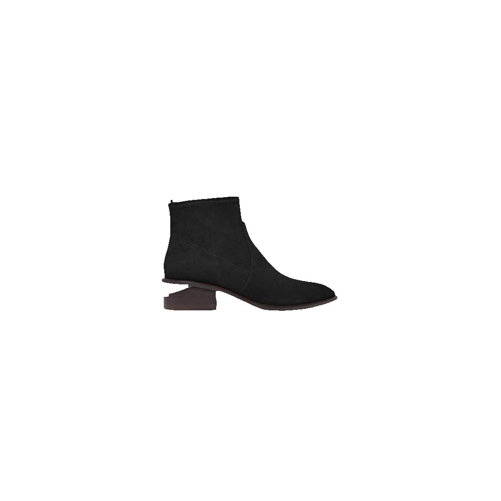 ALEXANDER WANG KORI CUTOUT ANKLE BOOT BLACK
