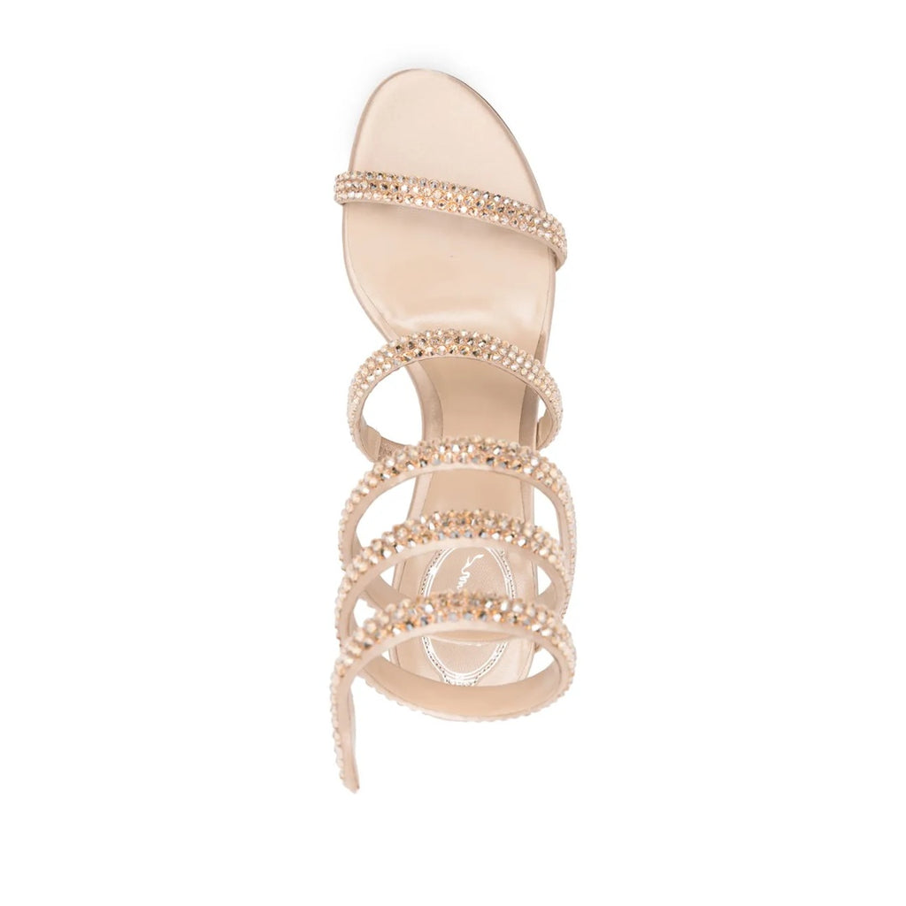 RENÉ CAOVILLA CLEO AND SANDAL CHAMPAGNE