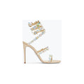 RENÉ CAOVILLA EDEN NUDE SANDAL NUDE