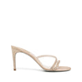 RENÉ CAOVILLA EDEN CRYSTAL-EMBELLISHED FLAT ESPADRILLE GOLD