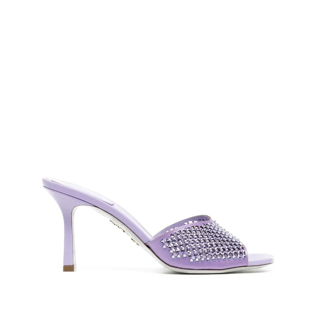 RENÉ CAOVILLA EVA LILAC MULE LILAC