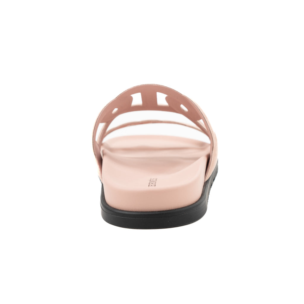 HERMES FEMME EXTRA CHEVRE VELOURS ROSE OPALINE