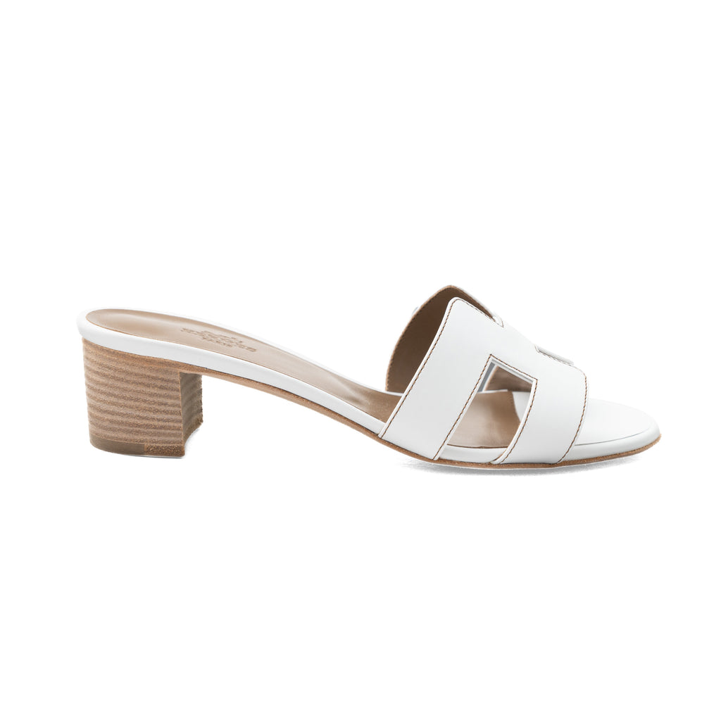 HERMES SANDAL OASIS WHITE
