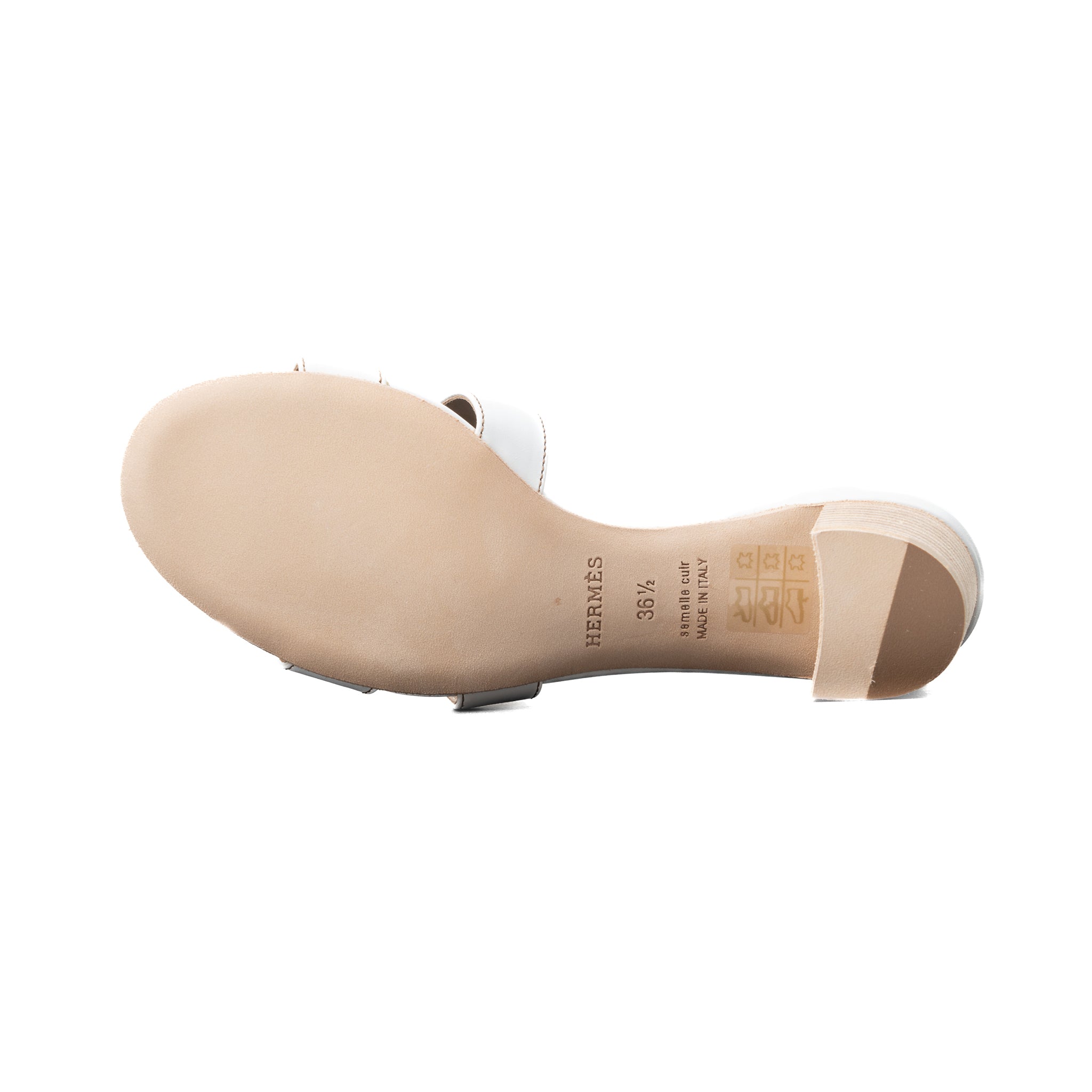 HERMES SANDAL OASIS WHITE